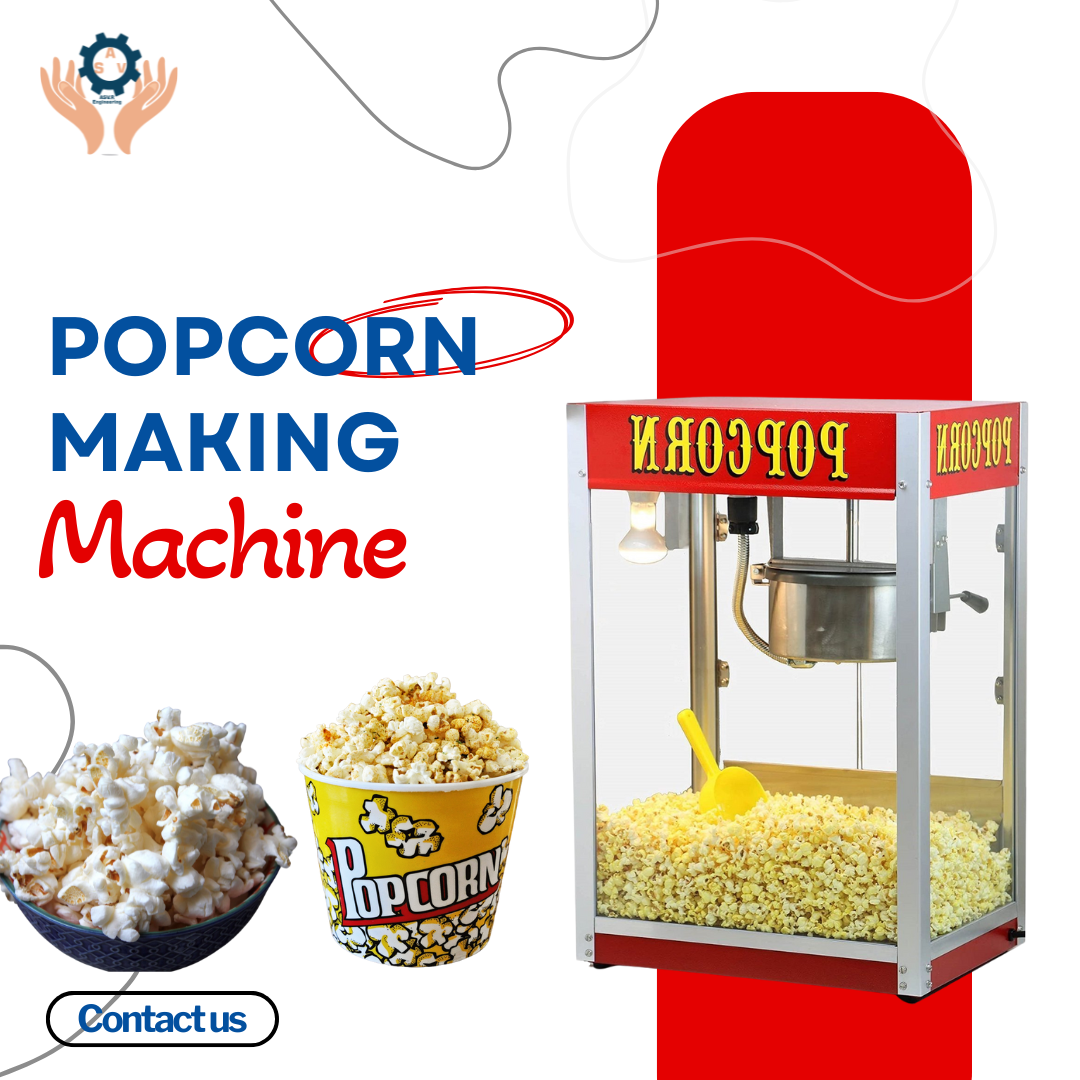 Industrial Popcorn Making Machine Wholesalers – Bulk Supply & Best Price Manufacturers in India